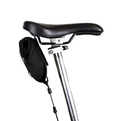 Restrap Cycling "City Saddle Bag" for Folding Bikes - Small 1.2L, Black 2