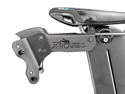 XLAB Aero Carbon Wing Dual Rear Water Bottle Carrier for Triathlon + Road Bikes 3