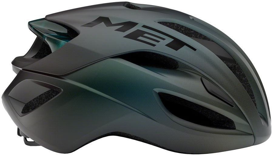 MET Rivale MIPS Small Road Triathlon Helmet Motion Blur Matte Black 3