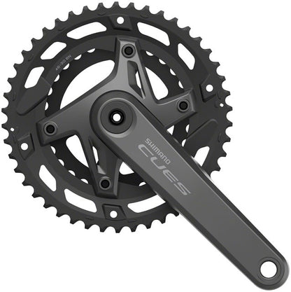 Shimano CUES FC-U6000-2 / 2B Crankset - 170/175mm, 36/22t or 46/30t 7