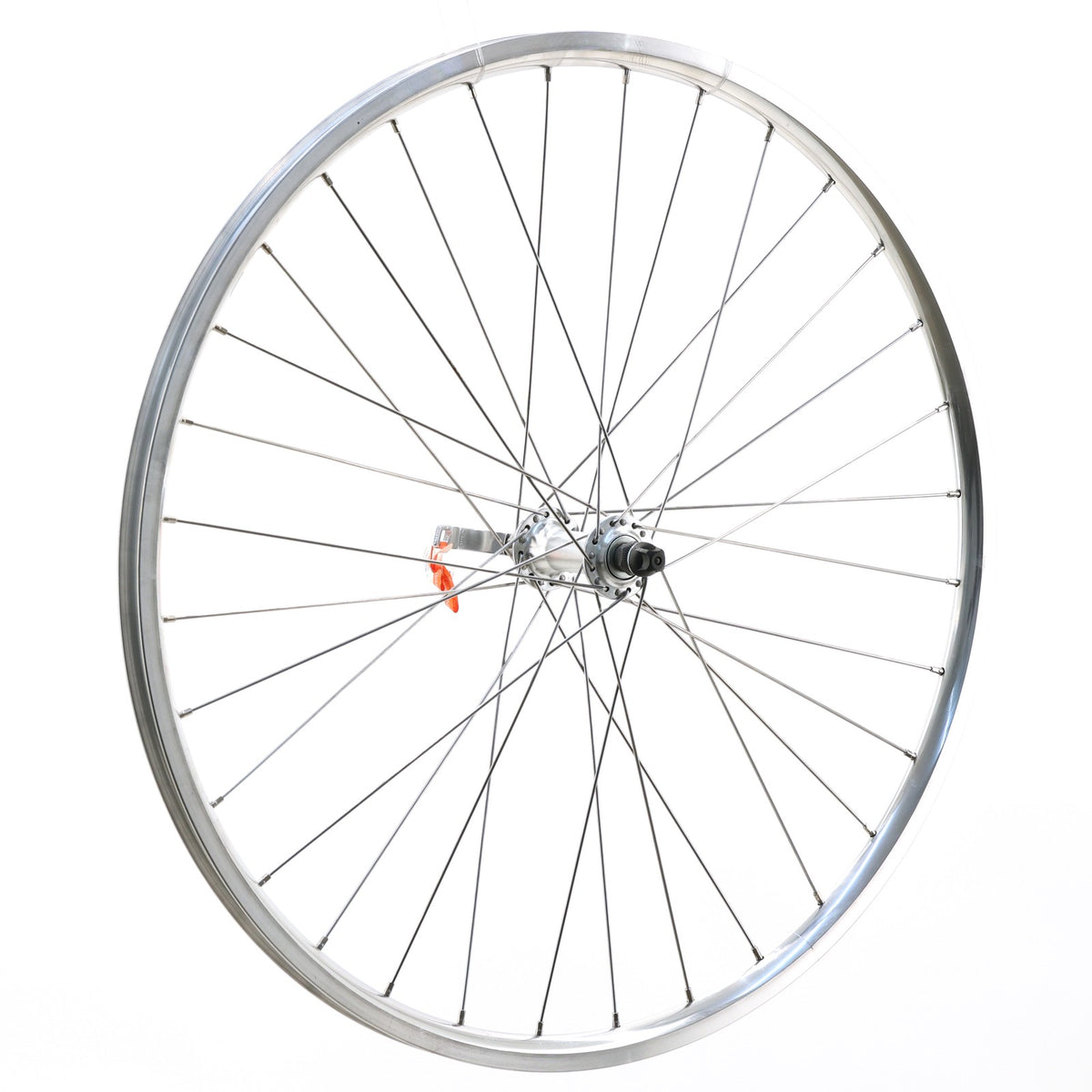 Electra Townie 7D 26'' Front Wheel, Clincher, 100mm Hub, Rim Brake, QR, Schrader 4