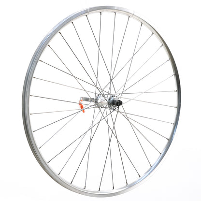 Electra Townie 7D 26'' Front Wheel, Clincher, 100mm Hub, Rim Brake, QR, Schrader 4