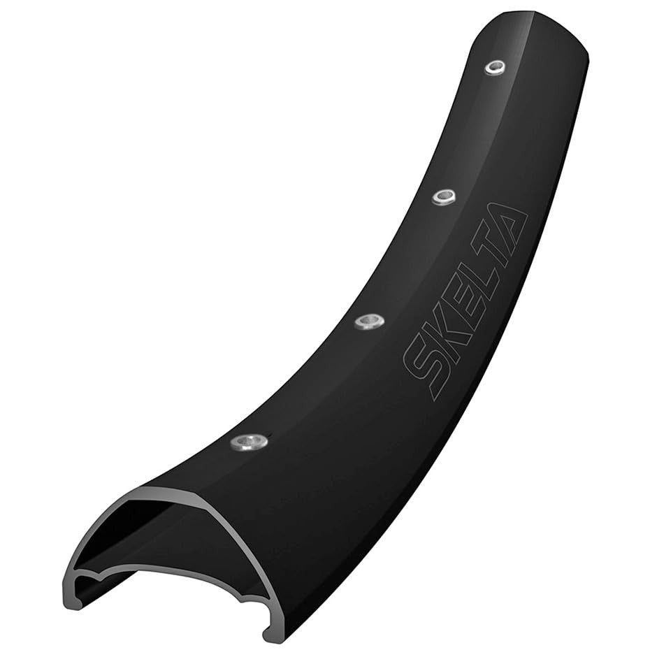 Halo Skelta 26" Disc Tubeless Rim, T6 Heat-Treated Aluminum, 32-Hole Black 1