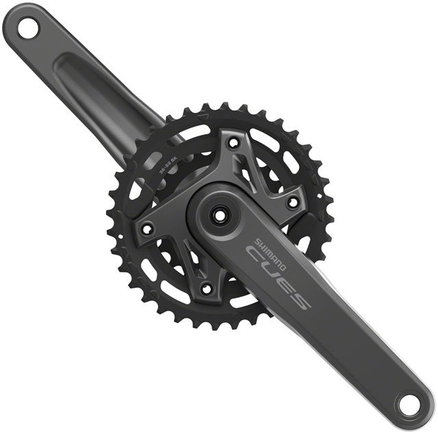 Shimano CUES FC-U6000-2 / 2B Crankset - 170/175mm, 36/22t or 46/30t 2