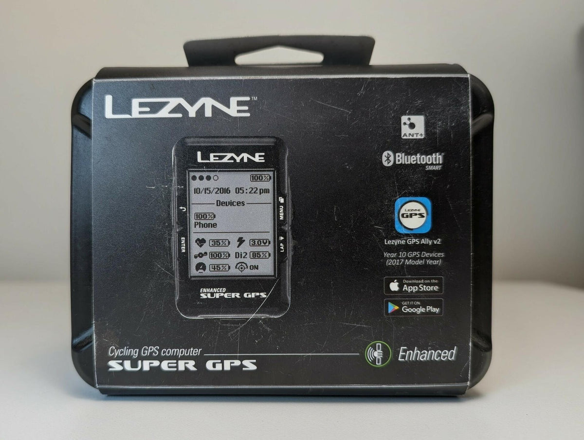 NOS Lezyne Super GPS HRSC Loaded Kit: GPS + Heart Rate + Speed Cadence 1