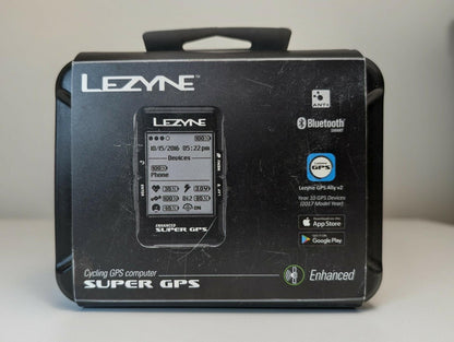 NOS Lezyne Super GPS HRSC Loaded Kit: GPS + Heart Rate + Speed Cadence 1