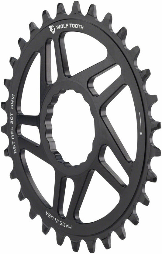 Wolf Tooth Components Direct Mount Chainring - 30t RaceFace/Easton CINCH Direct 1