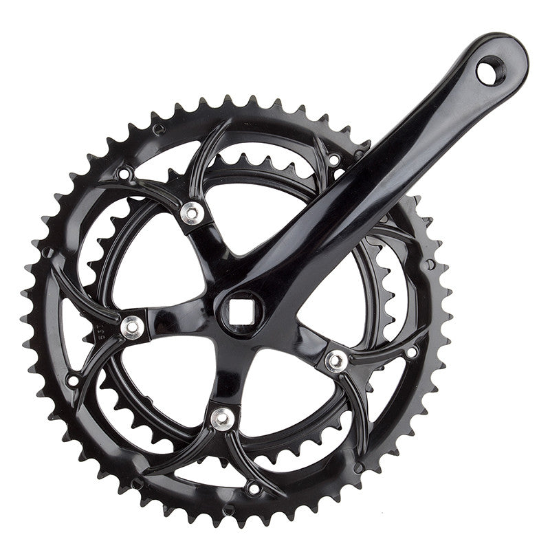 Sunlite Alloy Double Crankset Sunlt Rd 170x53/39 Sq Blk 1