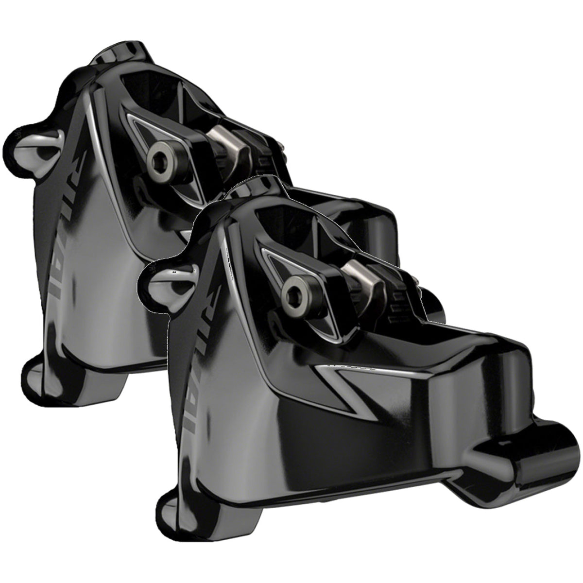2 Pack SRAM Rival eTap AXS D1 HRD Flat Mount Disc Brake Caliper Black 1