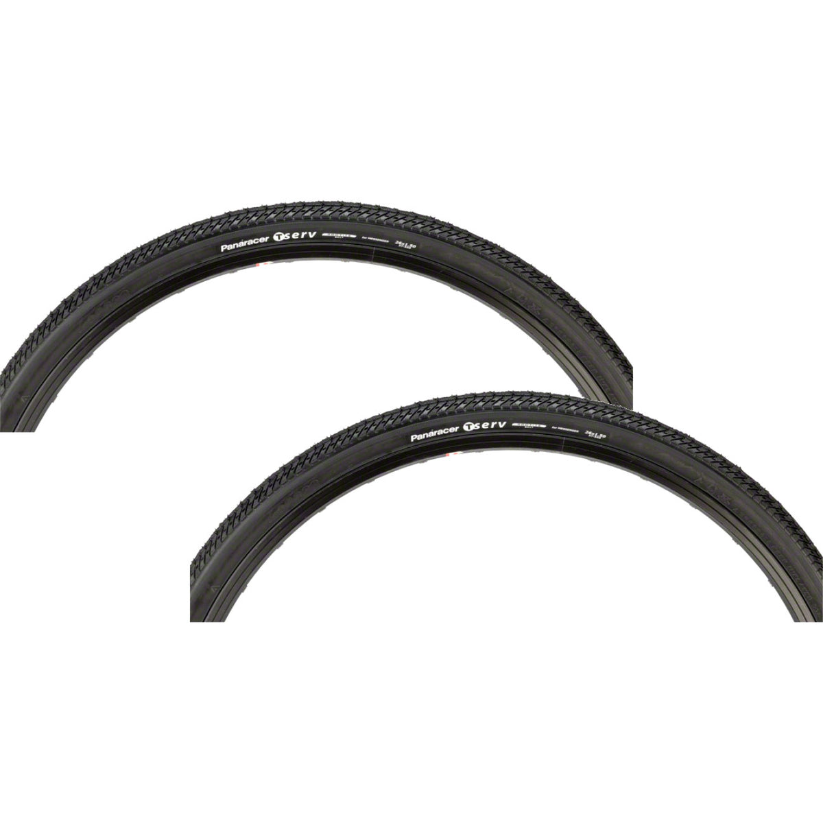 Pack of 2 Panaracer TServ Protite Tire 26 x 1.75 Clincher Folding Black 1