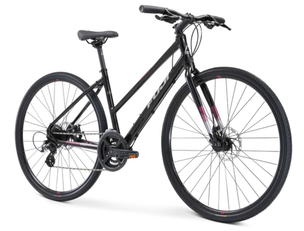 Fuji Bikes Absolute 1.9 ST Step-Thru Hybrid Bicycle 17in Black 3