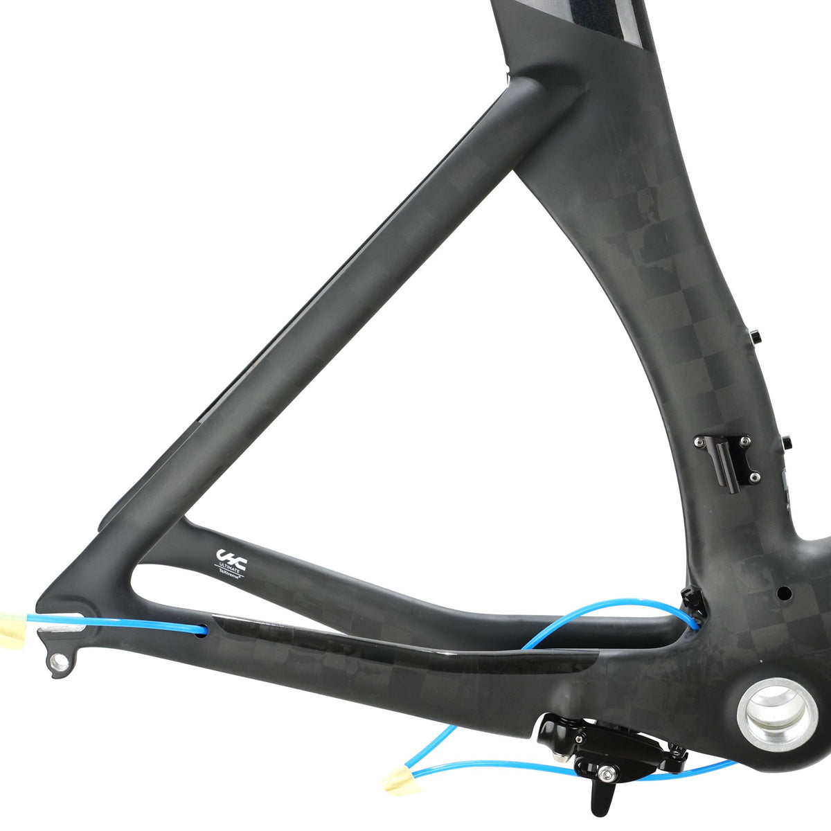 2022 Felt DA Ultimate Triathlon Frameset UHC TeXtreme Carbon Rim Brake 58cm 5