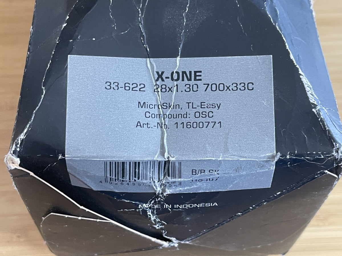New Schwalbe X-ONE 700x33c Folding Tire Evolution OSC HS467 Black TL-Easy 2