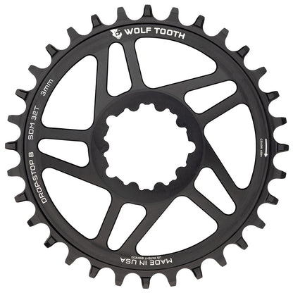 Wolf Tooth 30T Direct Mount Chainring 3-Bolt 3mm Offset for 12-Speed 1