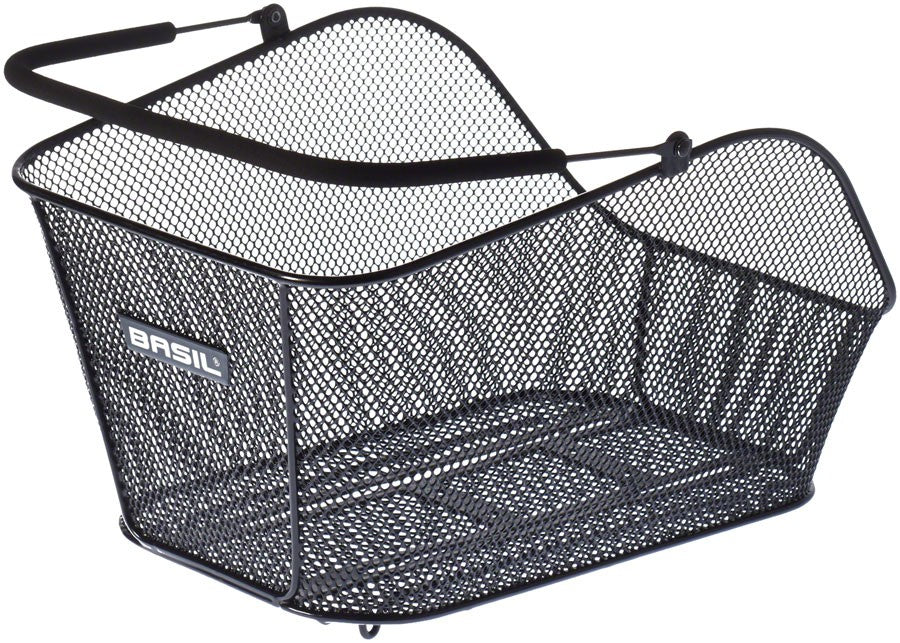 Basil Icon M NX System Rear Basket - Black 1