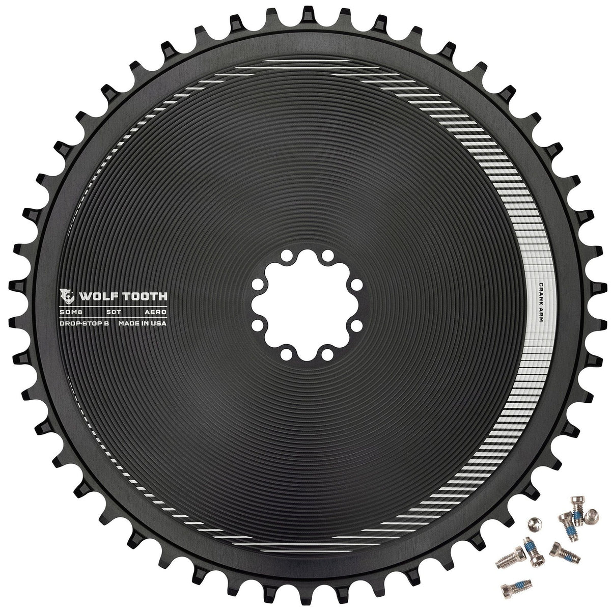 Wolf Tooth Drop-Stop B 36T Direct Mount Chainring for 8-Bolt Cranks 10