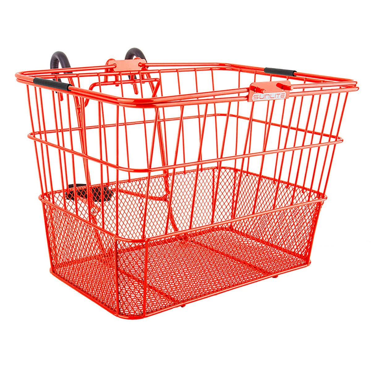 Sunlite Mesh Bottom Lift-Off Front Wire Mesh Hi-Vis Orange with Bracket 1