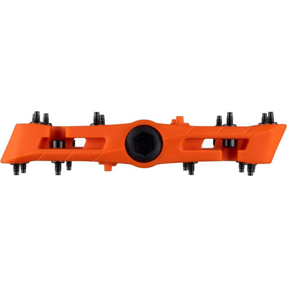 Raceface Chester Small Platform Pedals Body: Nylon Spindle: Cr-Mo 9/16" Orange 2