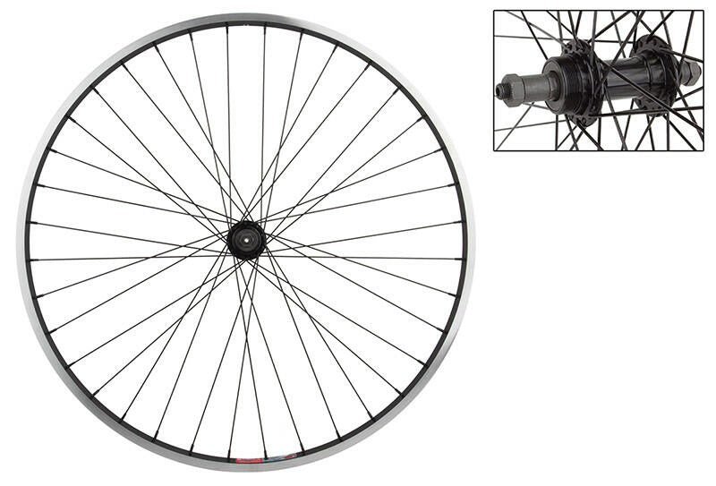 WM Wheel Rear 700x35 622x19 Aly Bk Msw 36 Aly Fw 5/6/7sp Qr Bk 135mm 14gbk 1