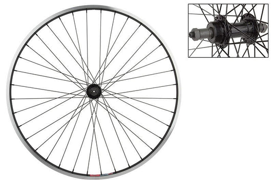 WM Wheel Rear 700x35 622x19 Aly Bk Msw 36 Aly Fw 5/6/7sp Qr Bk 135mm 14gbk 1