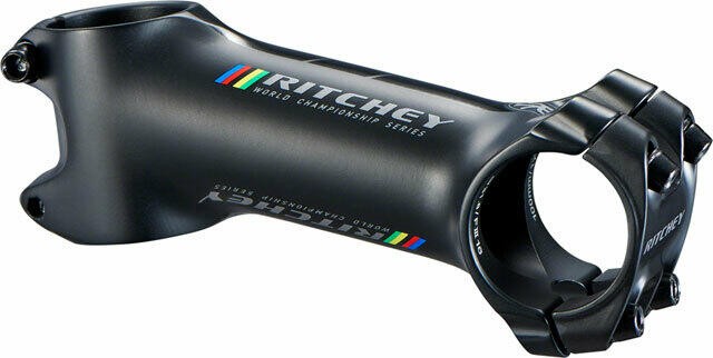 Ritchey WCS C220 Stem Clamp 31.8mm 80mm Steerer 1-1/8in +/-17d Blatte Black 1