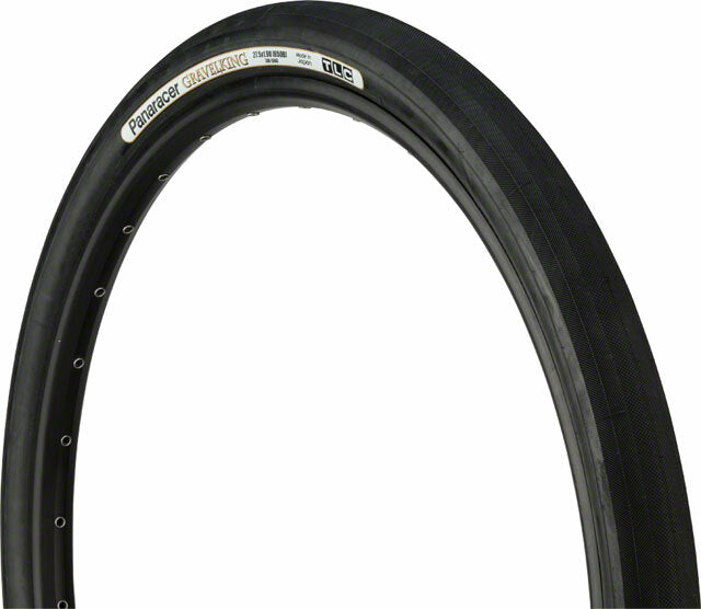 Panaracer GravelKing Slick 27.5x1.9 (650B x 48mm) Tubeless Folding Tire Black 3