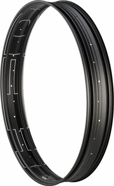 HED Big Aluminum Deal 80mm Clincher Rim 27.5 32h Black 1
