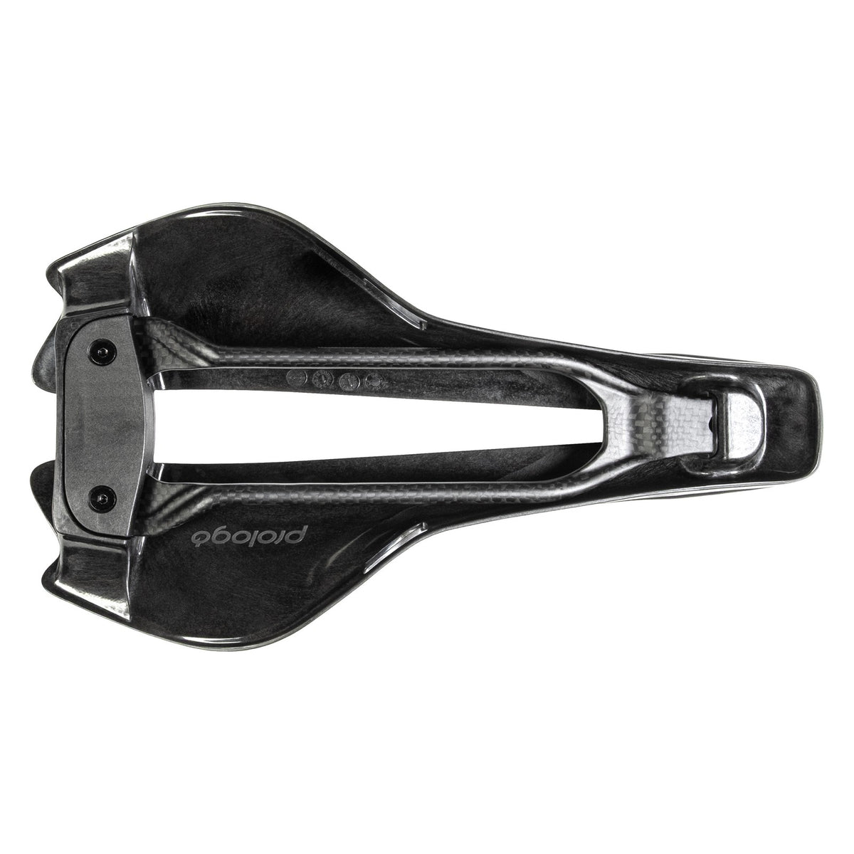 Prologo Choice Nack 140mm Saddle Black w/ Carbon Rails 3