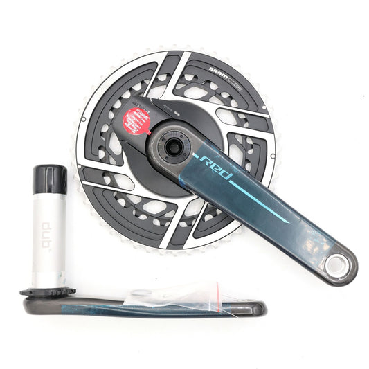 SRAM RED AXS E1 Quarq Power Meter Crankset 175mm 46/33T DUB 12-Speed Carbon 1