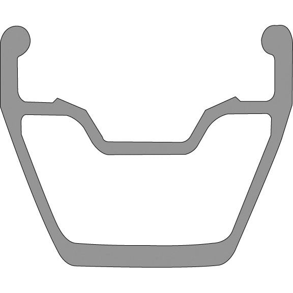 Halo Chaos Disc 26" Rim, Heat Treated Alloy, Tubeless Compatible, 32-Hole Black 3