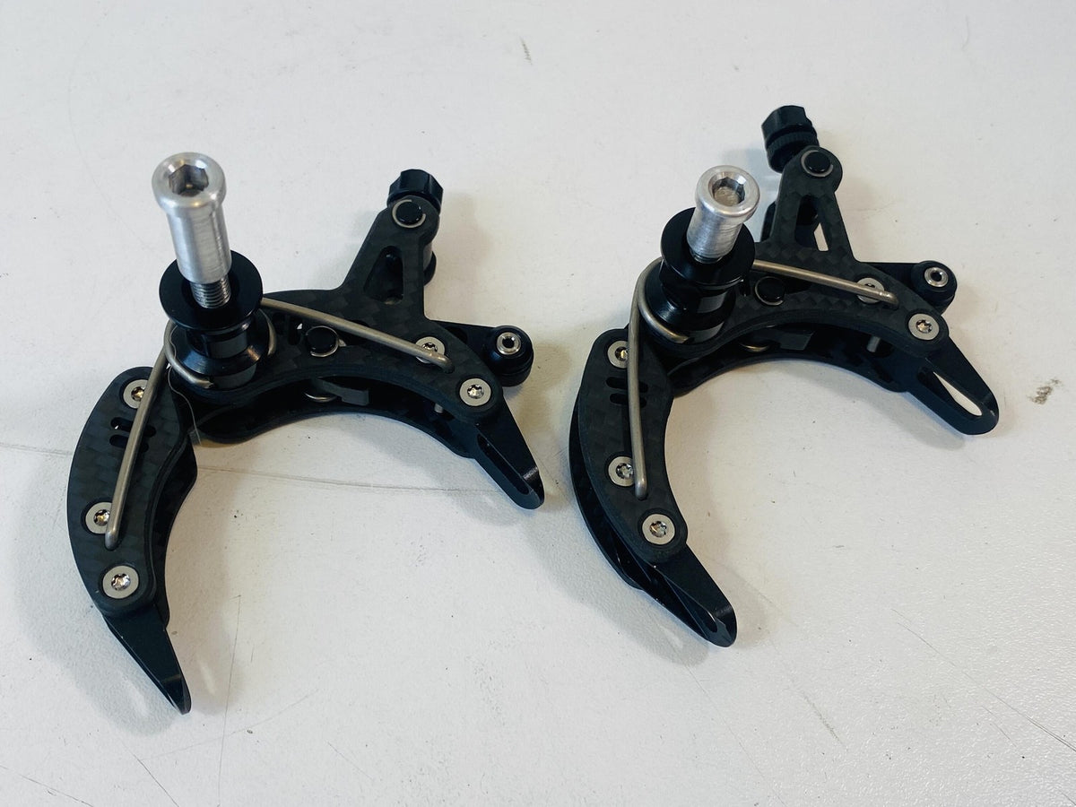 NOS Ciamillo Zero Gravity L8 Ultra Carbon/Ti Rim Brake Set 4