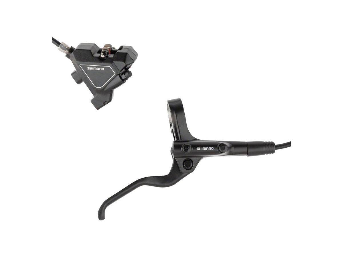 Shimano MT-201/UR300 Flat Mount Hydraulic Disc Brakeset Right/Rear Black 1