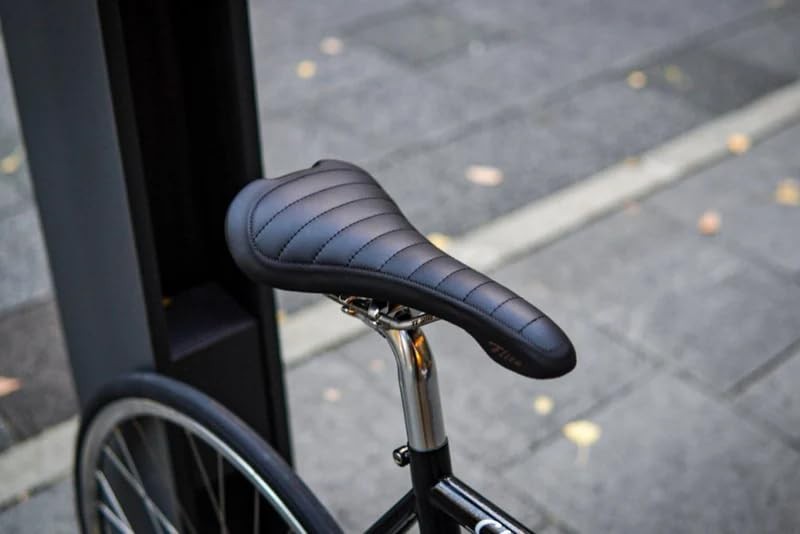 Selle Italia Flite Bonnie Heritage Leather Saddle, L1 ID, Ti 316 Rails, Black 2