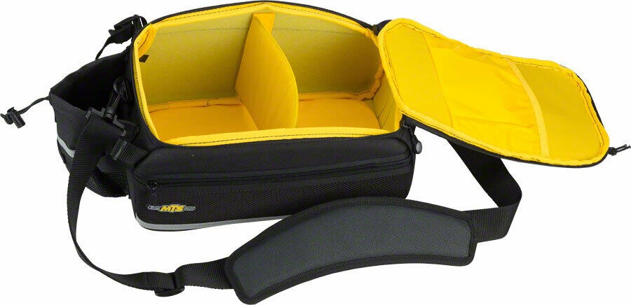Topeak TrunkBag EX Strap Mount w/ Bottle Holder Black - TT9645B 3