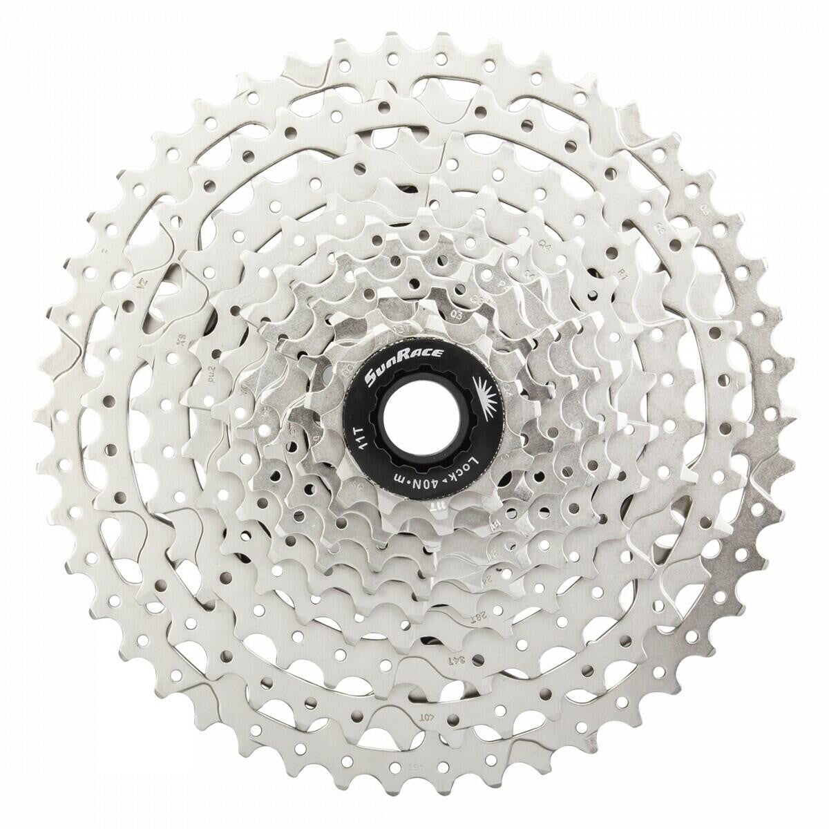 Sunrace CSMS2 Cassette 11-46T 10sp Silver 1