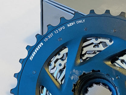 SRAM Force XG-1270 10-33t 12-Speed Cassette XDR Only - Silver 5