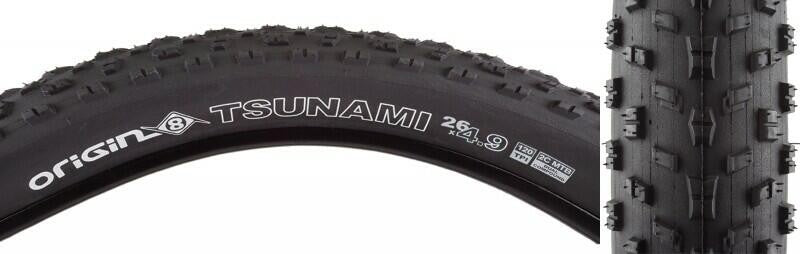Origin-8 Tsunami Tire Or8 Tsunami 26x4.9 Fold Bk/bk 1