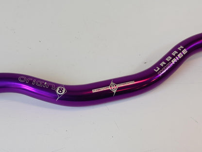 Origin-8 Urban Pro Rise Riser Bars 25.4 x 540mm Purple Anodized - NOS 2