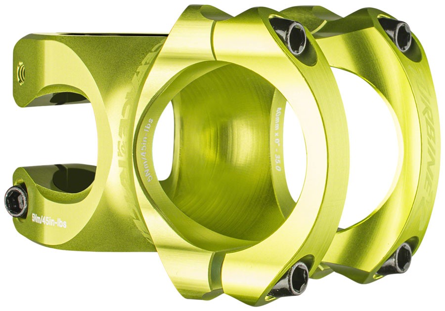 RaceFace Turbine R Stem - 32mm 35mm Clamp +/-0 Green 1