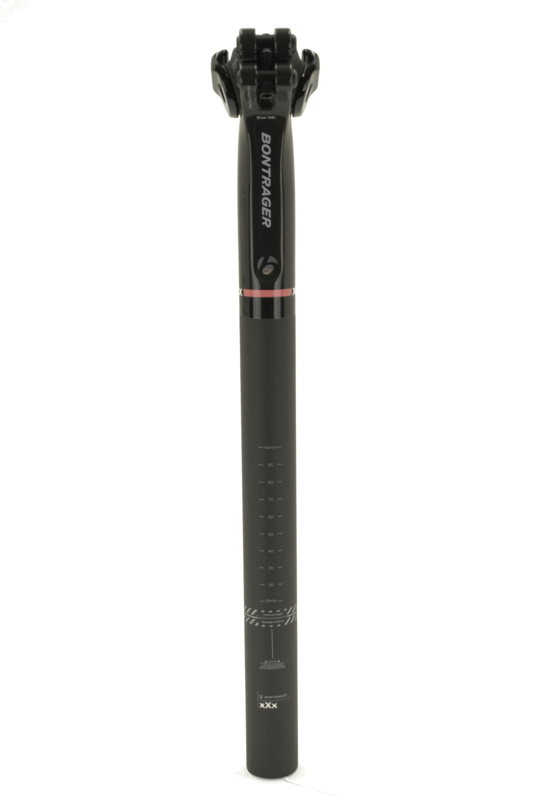 Bontrager XXX Carbon Seatpost, 31.6 x 400mm, Road MTB Bike, 0mm Offset,7x10 Rail 1