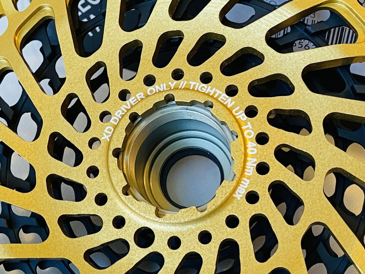 Leonardi General Lee 12-Speed XD Cassette Black/Gold 9-48T New In Box 6