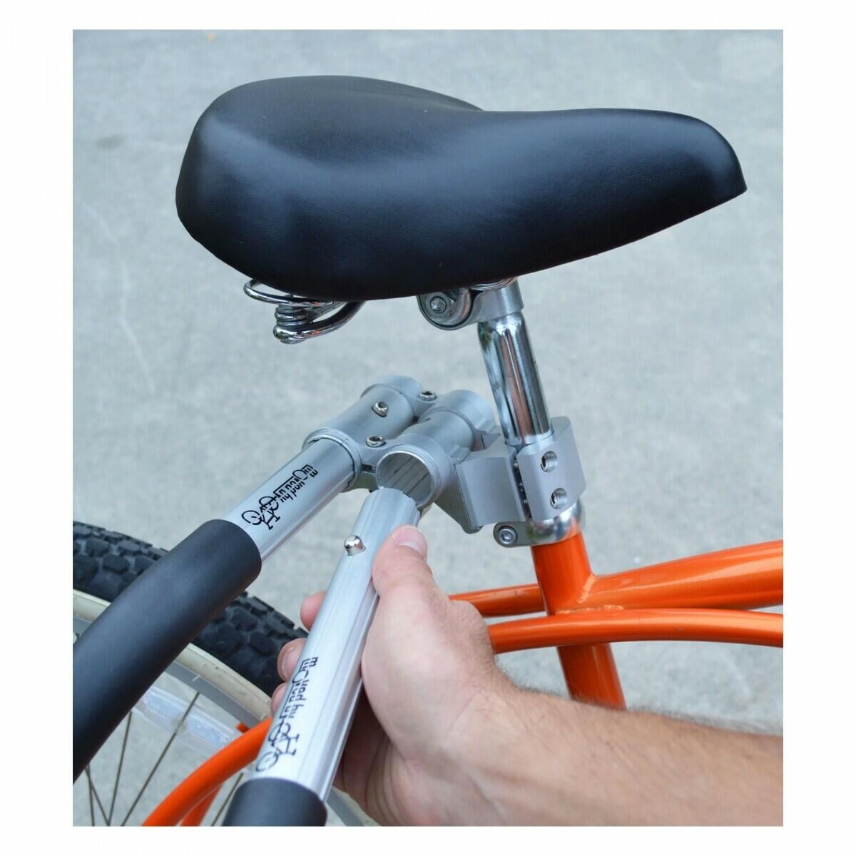 Moved by Bikes Surfboard Carrier Bike Rack - Short & Boogie Boards - up to 7ft 3