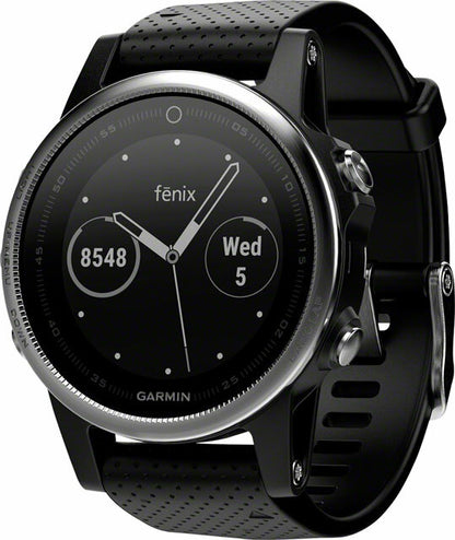 Garmin Fenix 5S Multisport GPS Watch Silver/Black 1