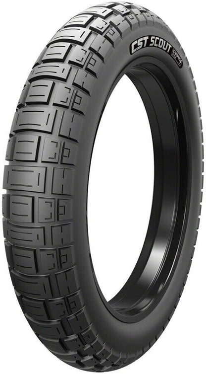 CST Scout Fat Bike Tire 20x4.0 Clincher Black eBike 60TPI Dual Compound 20" 1