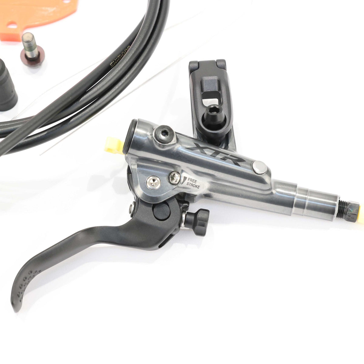 Shimano XTR M9120 Disc Brake Set, Rear Right, 1700mm Hose, 4-Piston, Resin 2