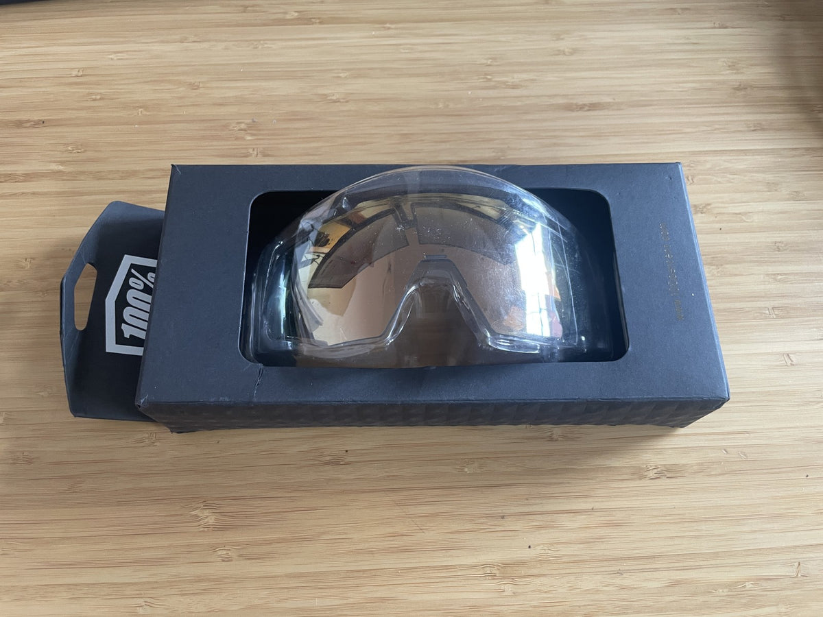 NOS 100 Percent RACETRAP Replacement Lens - Bronze Multilayer Mirror 1
