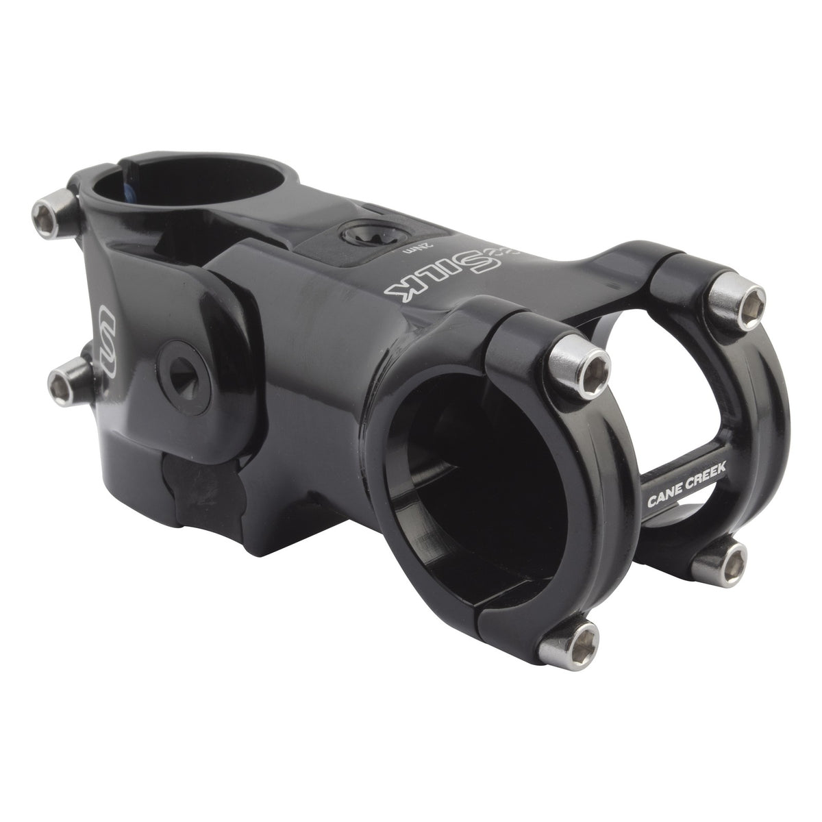 Cane Creek eeSilk Stem SL Suspension Gravel Stem 31.8mm x -6 deg x 80mm Black 1