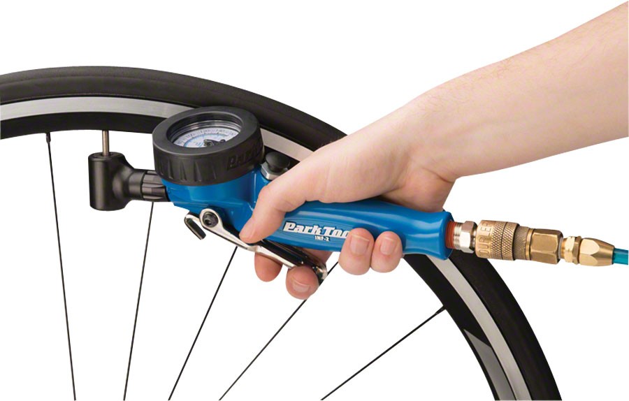 Park Tool INF-2 Shop Inflator Presta/Schrader 2