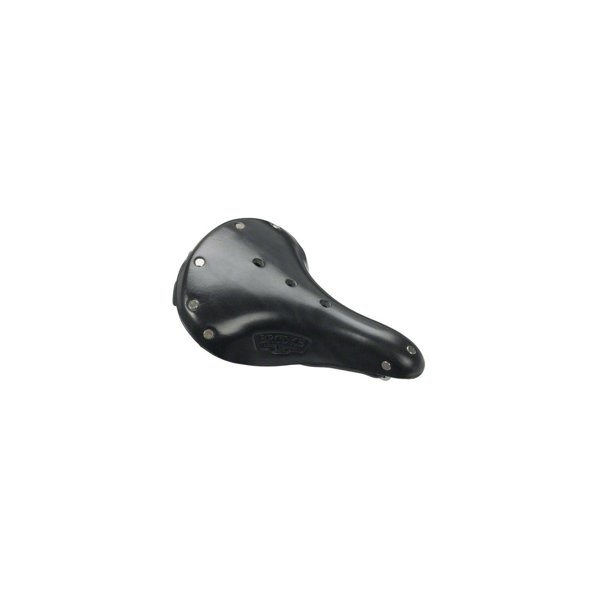 Brooks B17 Standard Saddle - Steel, Black, Women's 2
