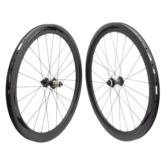 WHL Pair 700 622x21 Origin-8 BOLT CARBON 50mm TBLS DISC Black 24 Origin-8 RD1110 1